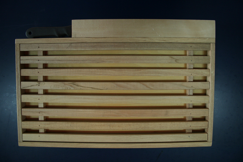 Wooden bread board