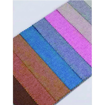 Herringbone linen Flame wall cloth